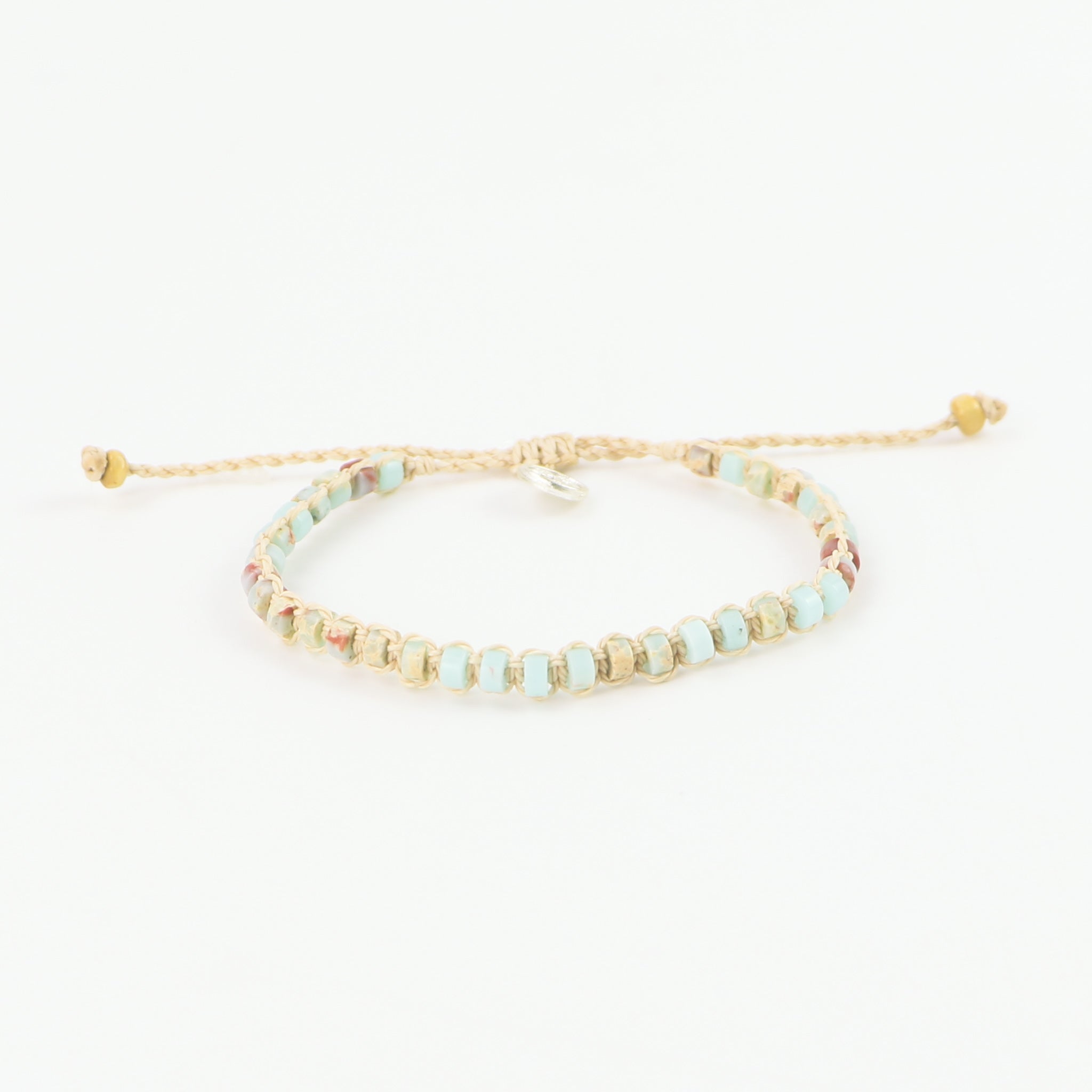 Haleakalā Stone Beaded Anklet - Pineapple Island