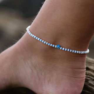 Candidasa Evil Eye Anklet - Pineapple Island