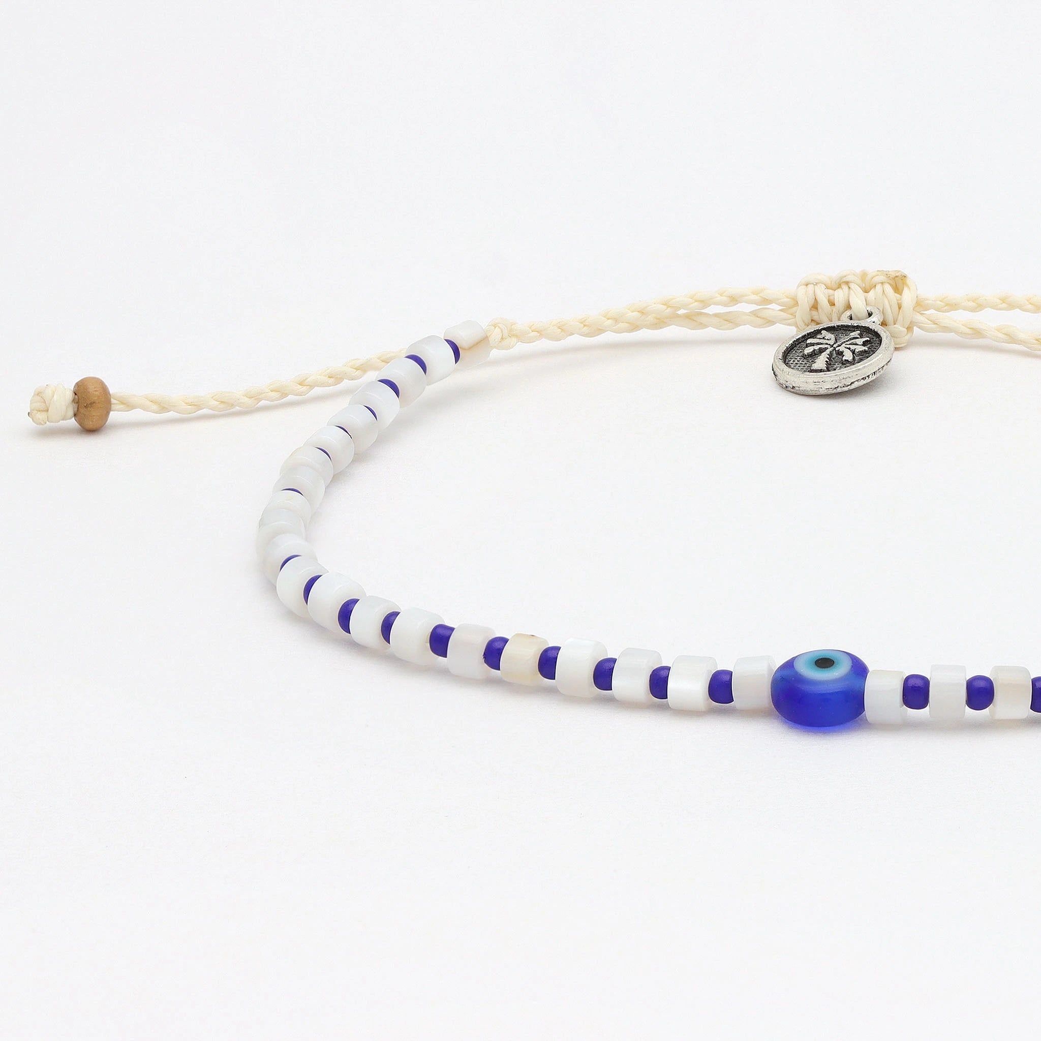 Candidasa Evil Eye Anklet - Pineapple Island