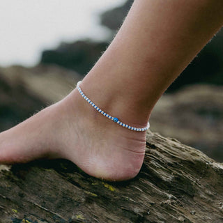 Candidasa Evil Eye Anklet - Pineapple Island
