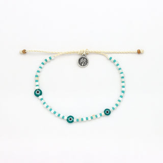Hanauma Bay Evil Eye Anklet - Pineapple Island