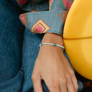 Hanauma Bay Evil Eye Bracelet - Pineapple Island