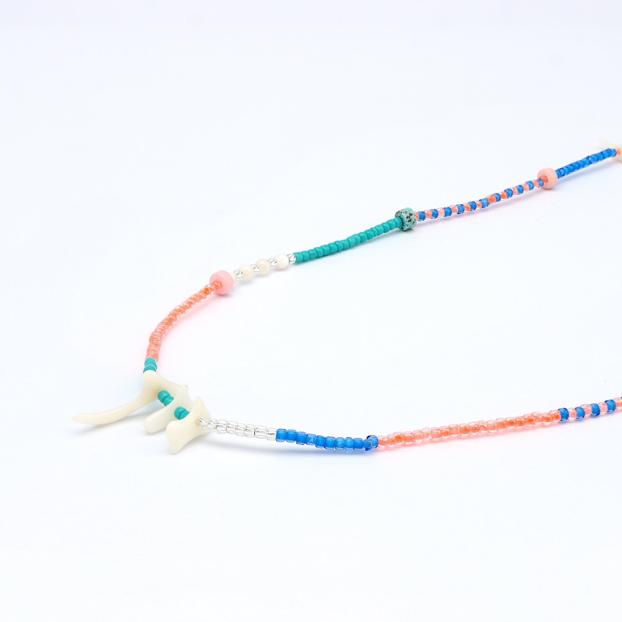 Mentari Dainty Beaded Necklace - Pineapple Island