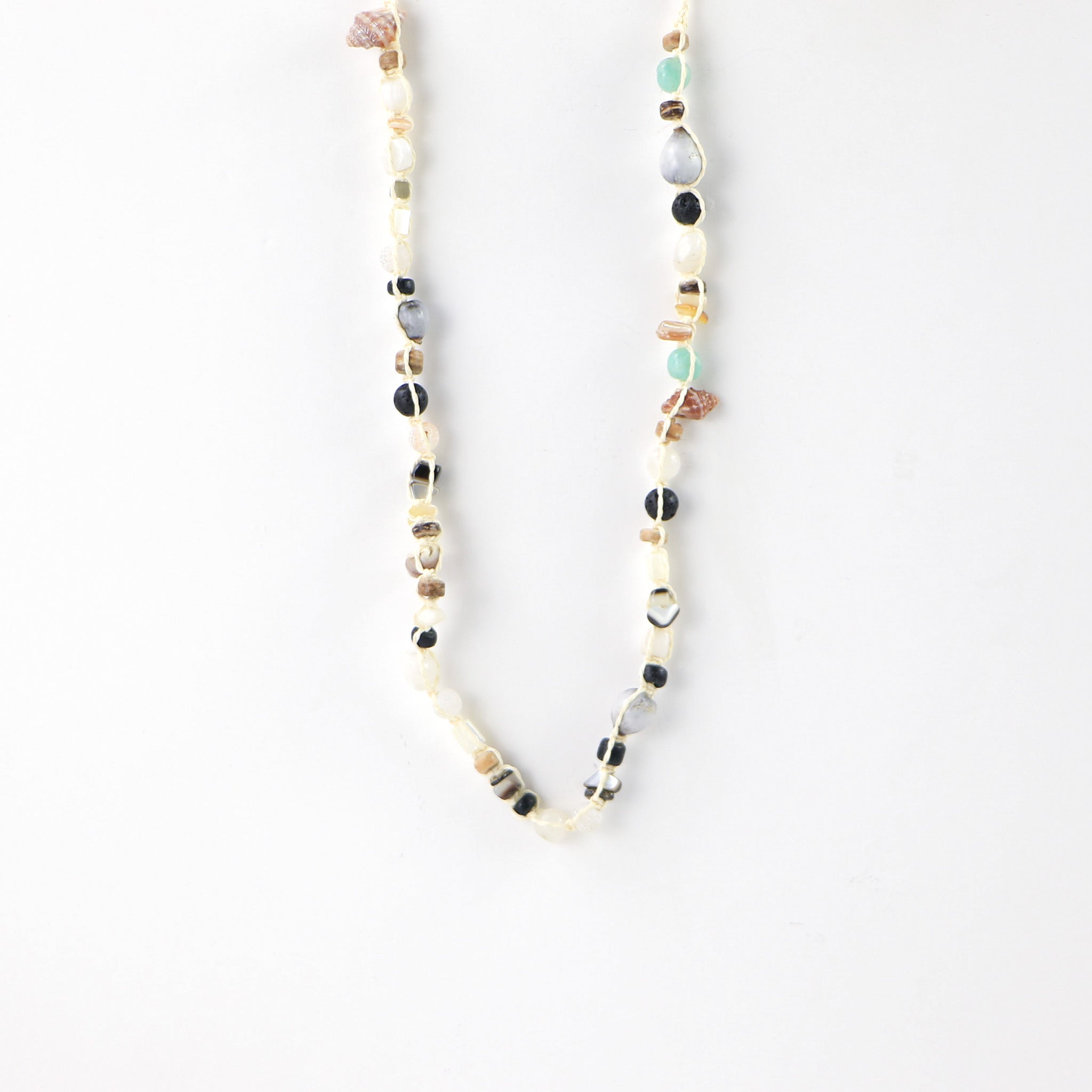 Nixie Beaded Seed Choker Necklace