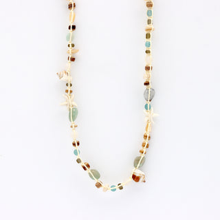 Waiwai Kai Mixed Bead Necklace - Pineapple Island
