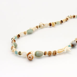Waiwai Kai Mixed Bead Necklace - Pineapple Island