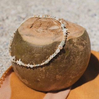 Waiwai Kai Mixed Bead Necklace - Pineapple Island
