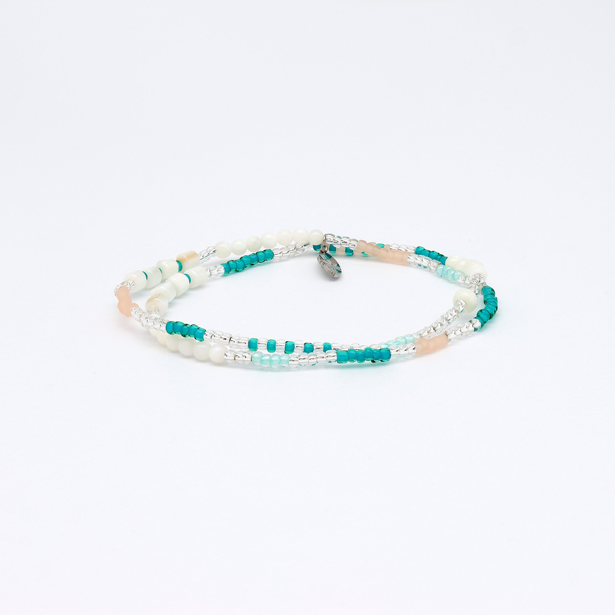 Zermatt Blue Beaded Bracelet