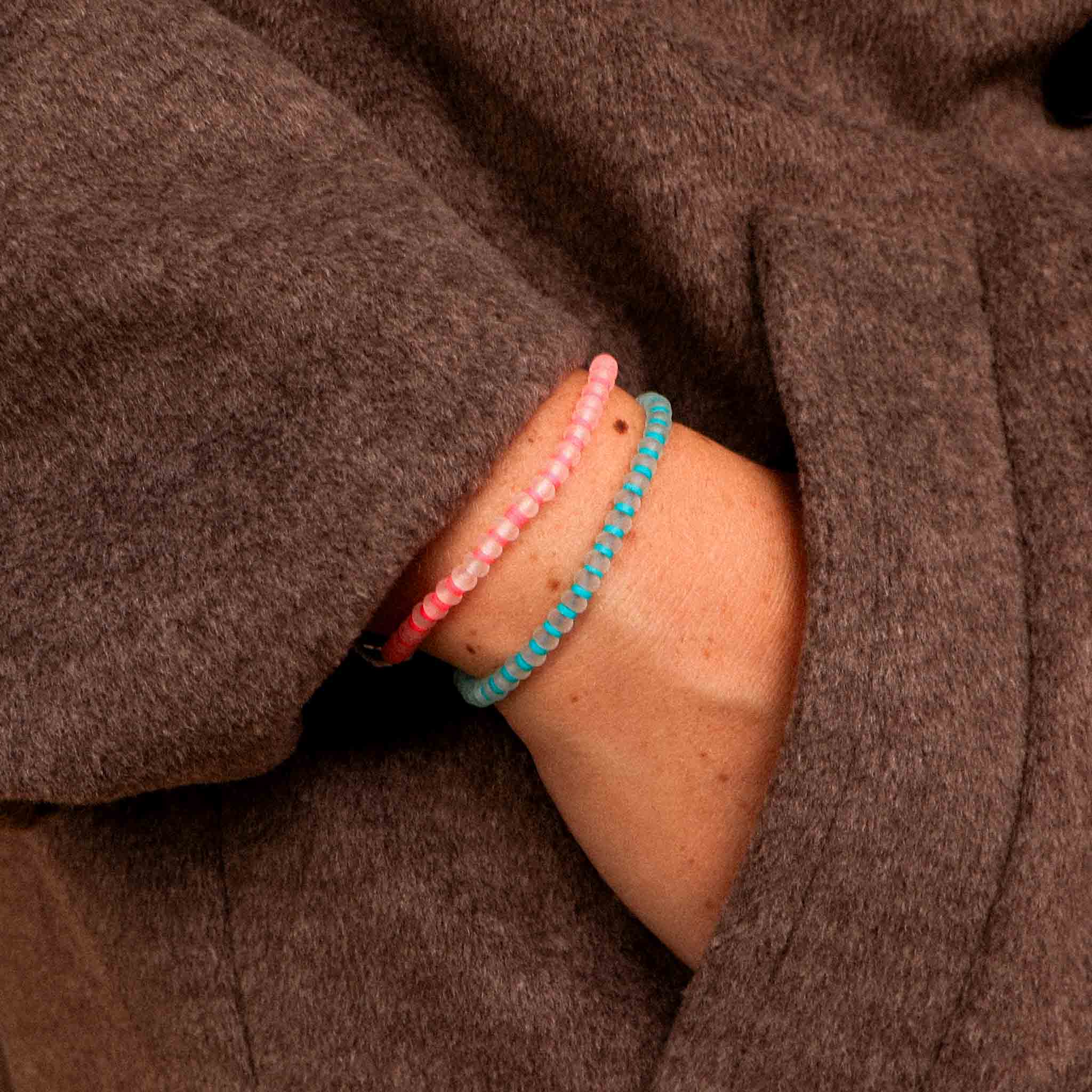 Slalom Beaded Adjustable Bracelet