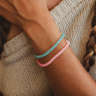 Slalom Beaded Adjustable Bracelet