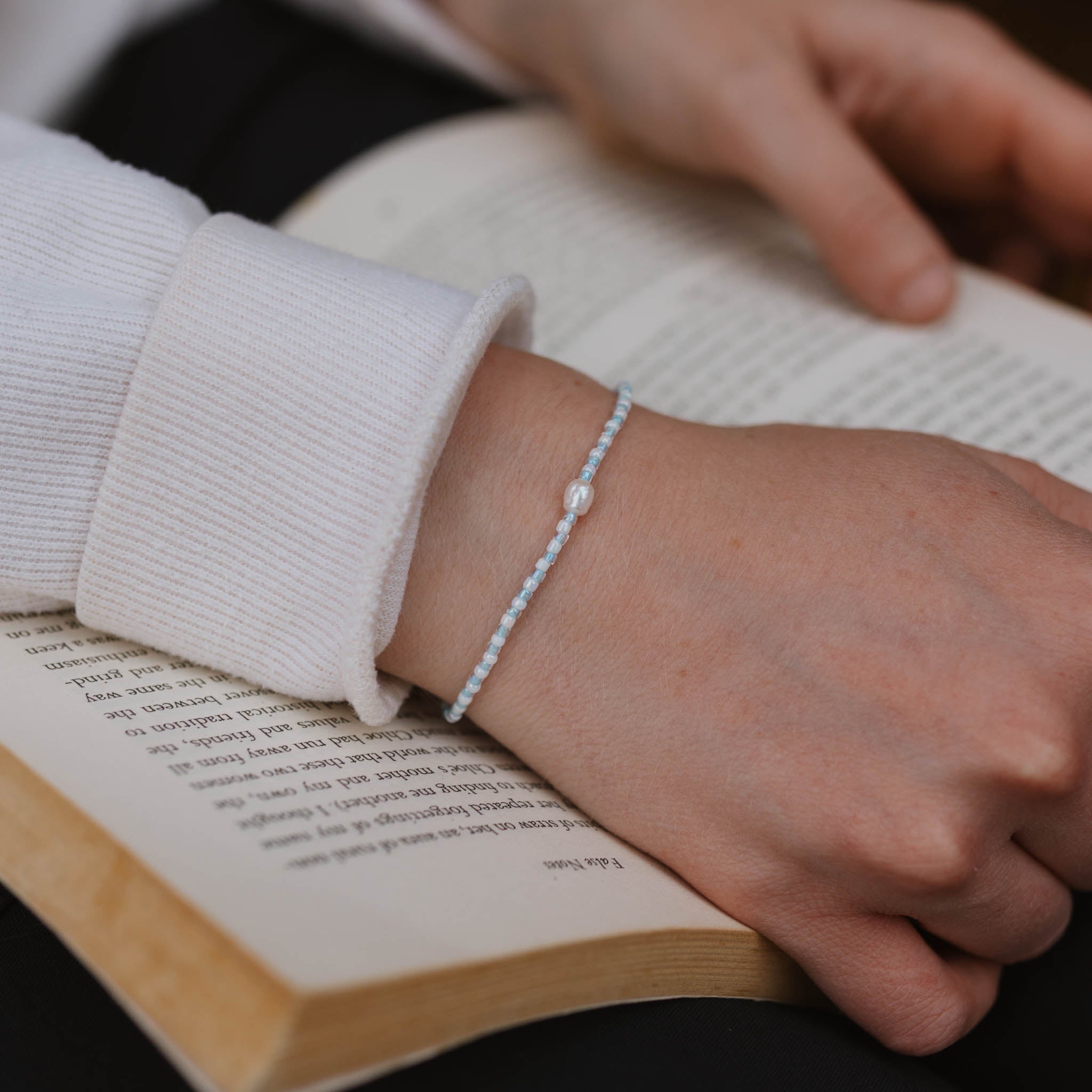 Apres Ski Pearl Beaded Bracelet