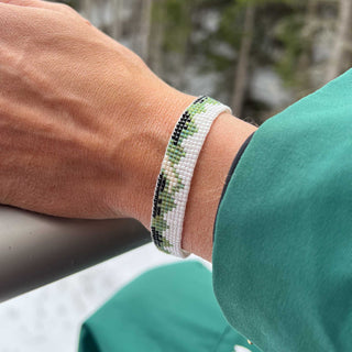 Vebier Mountains Woven Beaded Bracelet