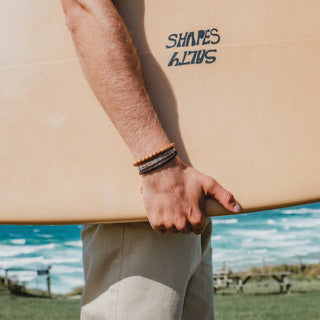 Alpine Wood Bracelet Set