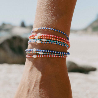 Mutiara Dainty Beaded Pearl Bracelet - Pineapple Island