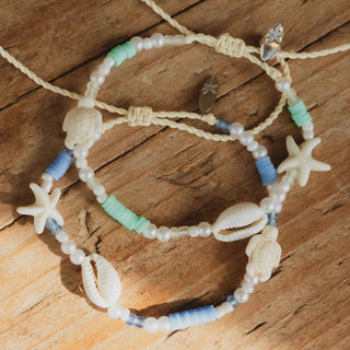 Sagara Hati Beaded Charm Bracelet