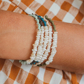 Delos Pearl Bracelet