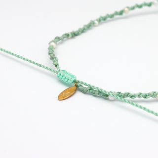 Siren Braided Pearl and Cowrie Shell Necklace