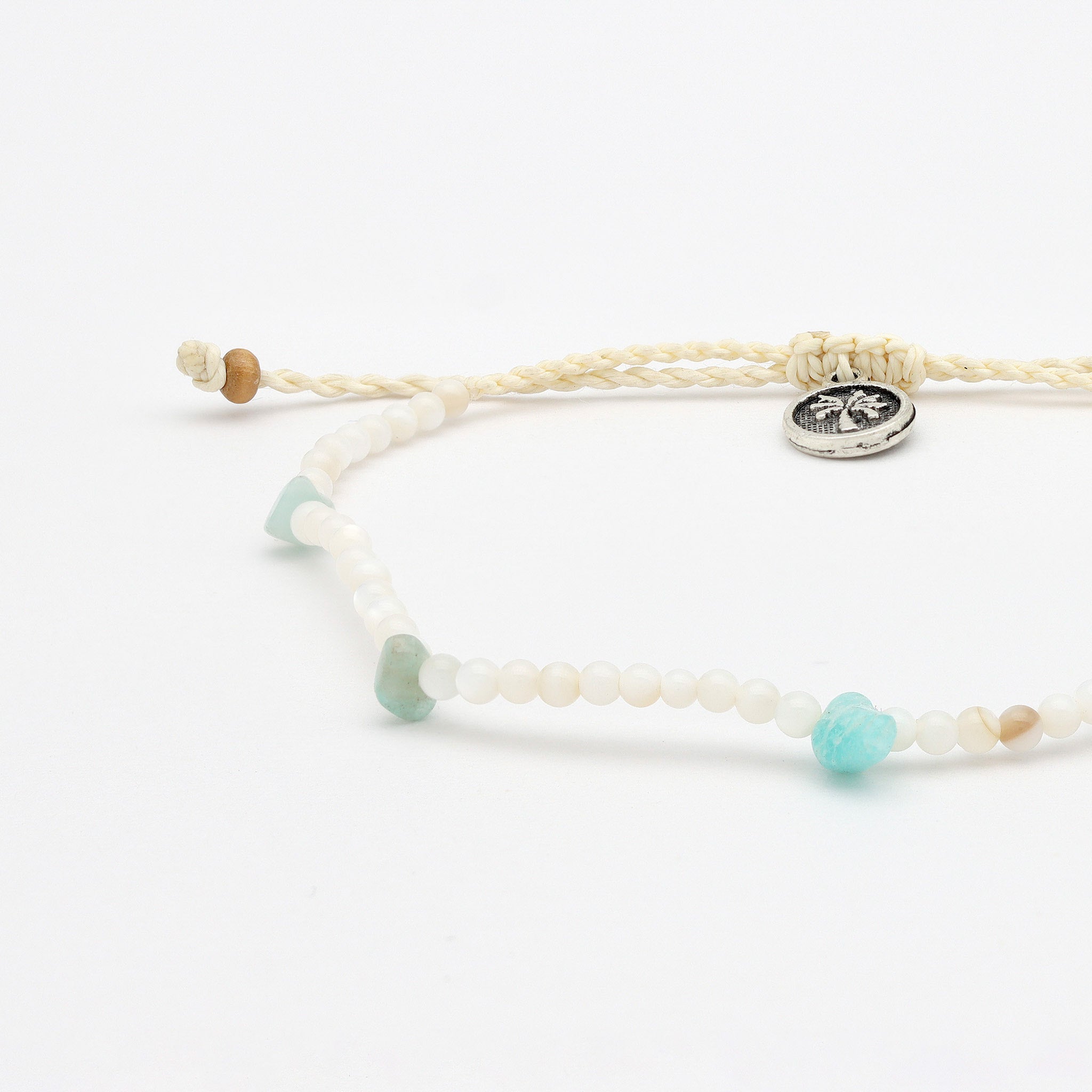 Ka'ala Beaded Surfer Anklet - Pineapple Island