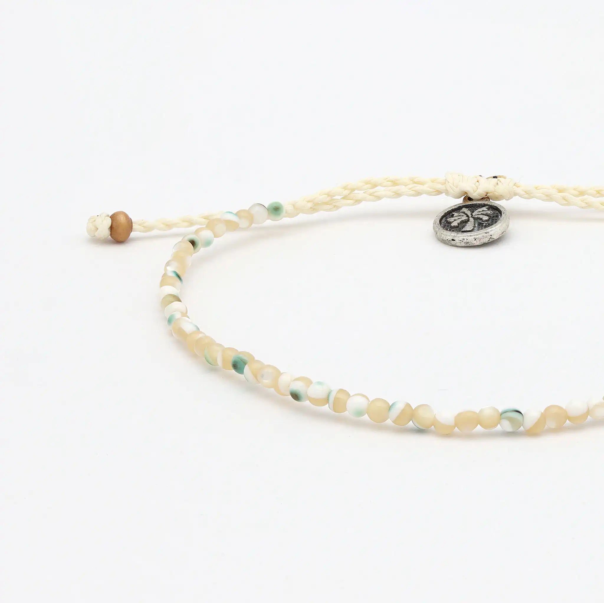 Kualoa Beaded Shell Anklet - Pineapple Island