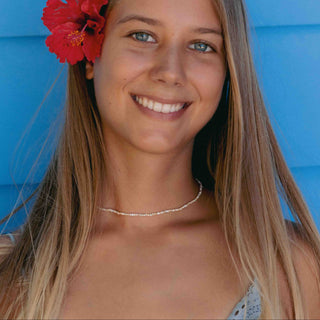 Kualoa Beaded Necklace - Pineapple Island