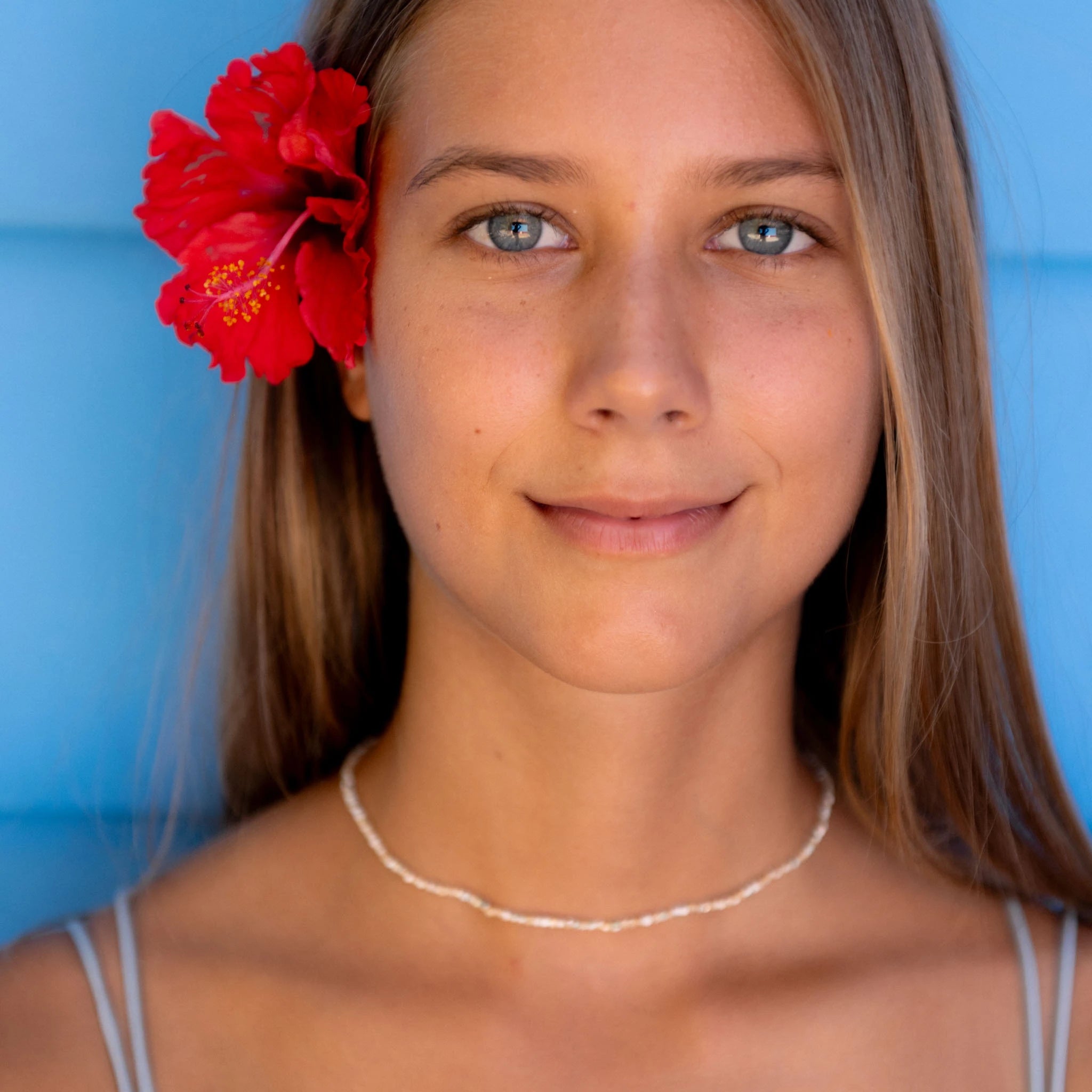 Kualoa Beaded Shell Necklace - Pineapple Island