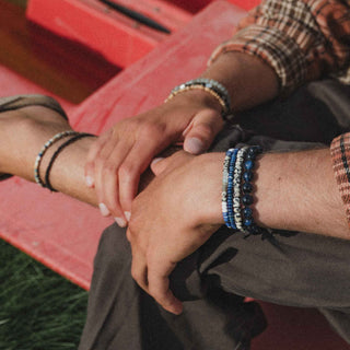 Evening Sea Blue Bracelet Set
