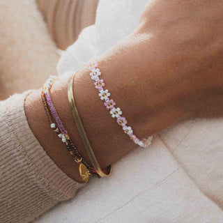 Golden Aster Bracelet Set