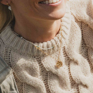 Bamburgh Beach Necklace Set