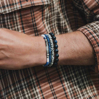 Evening Sea Blue Bracelet Set