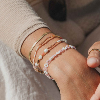 Golden Aster Bracelet Set