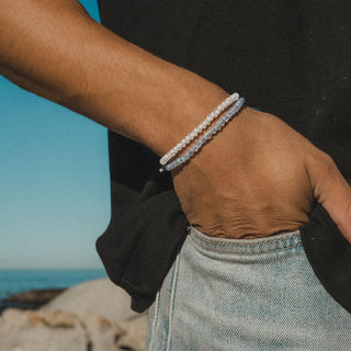 Marley Glass Beaded Bracelet Set - Pineapple Island