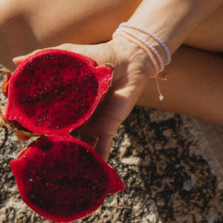 Marley Glass Beaded Bracelet Set - Pineapple Island