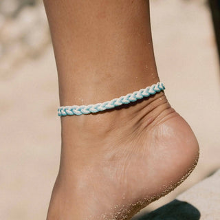 Piha Braided Anklet - Pineapple Island