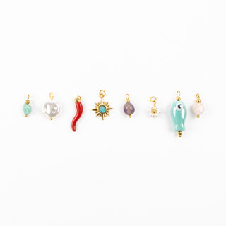 Gemstone Sun Jewellery Charm - Pineapple Island