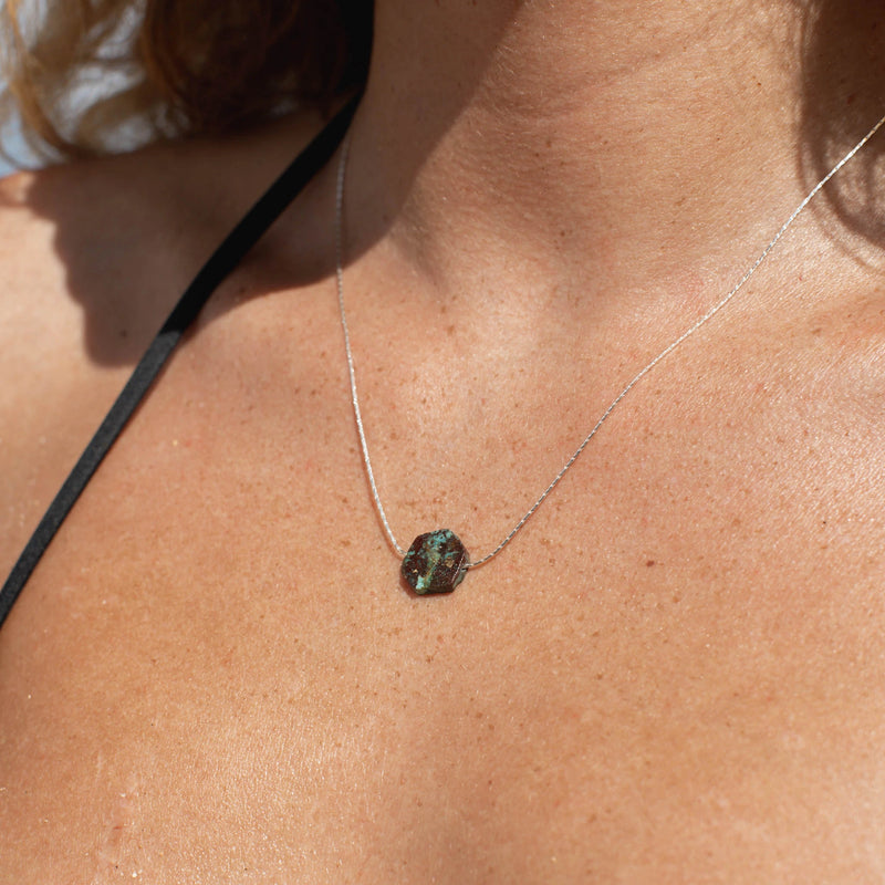 Samudra Turquoise Stone Necklace - Pineapple Island