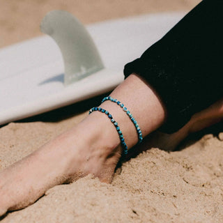 Surfers Against Sewage Recycled Anklet - Pineapple Island