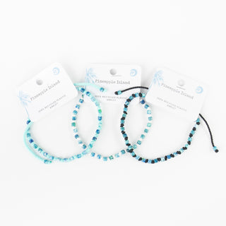 Surfers Against Sewage Recycled Anklet - Pineapple Island