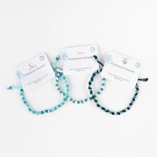 Surfers Against Sewage Recycled Bracelet - Pineapple Island