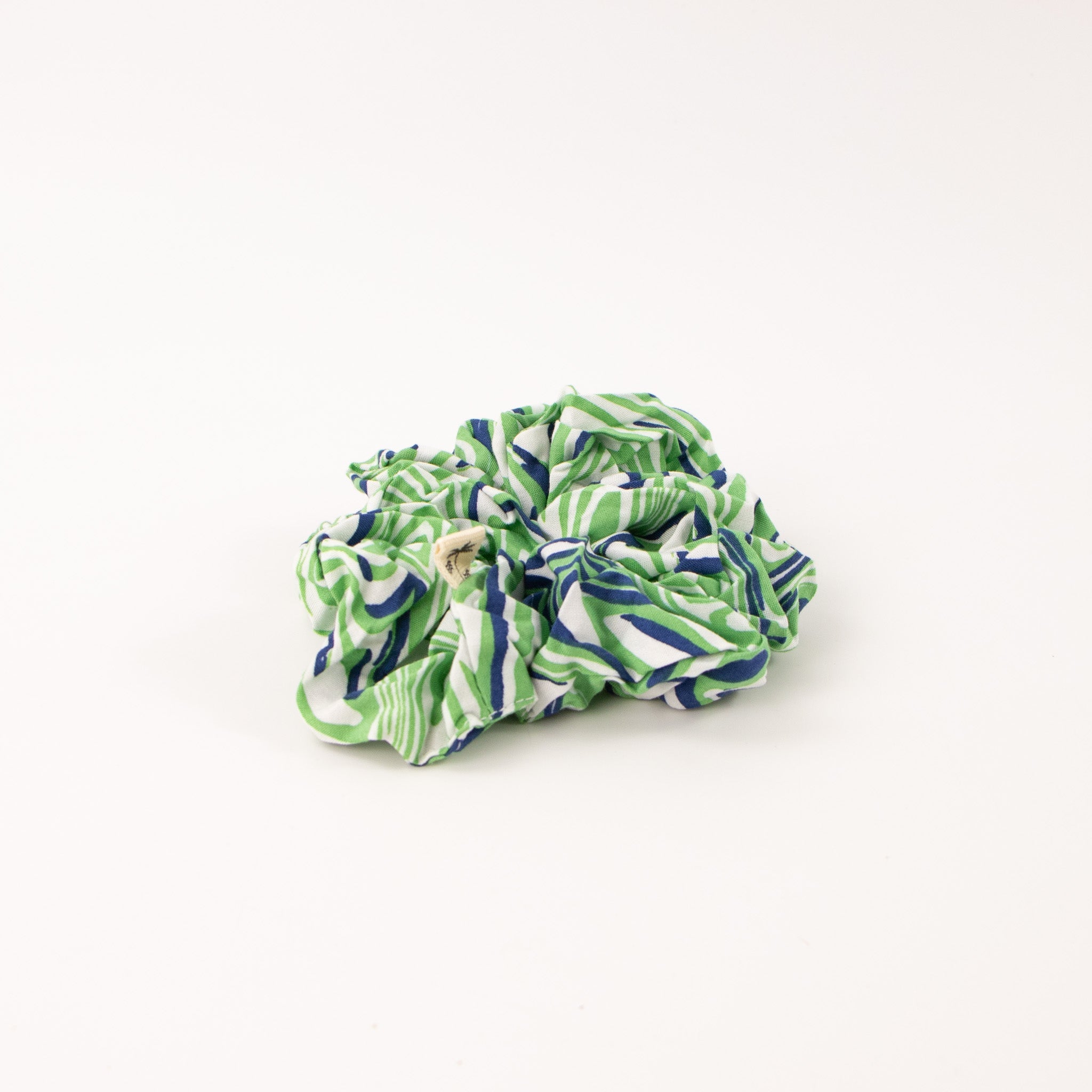 Handmade Fabric Off-Cut Scrunchies - Large Pineapple Island