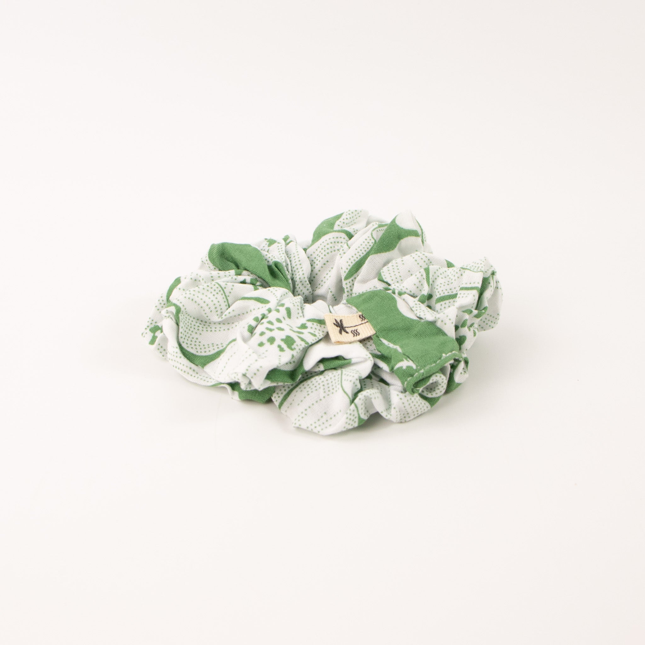 Handmade Fabric Off-Cut Scrunchies - Large Pineapple Island