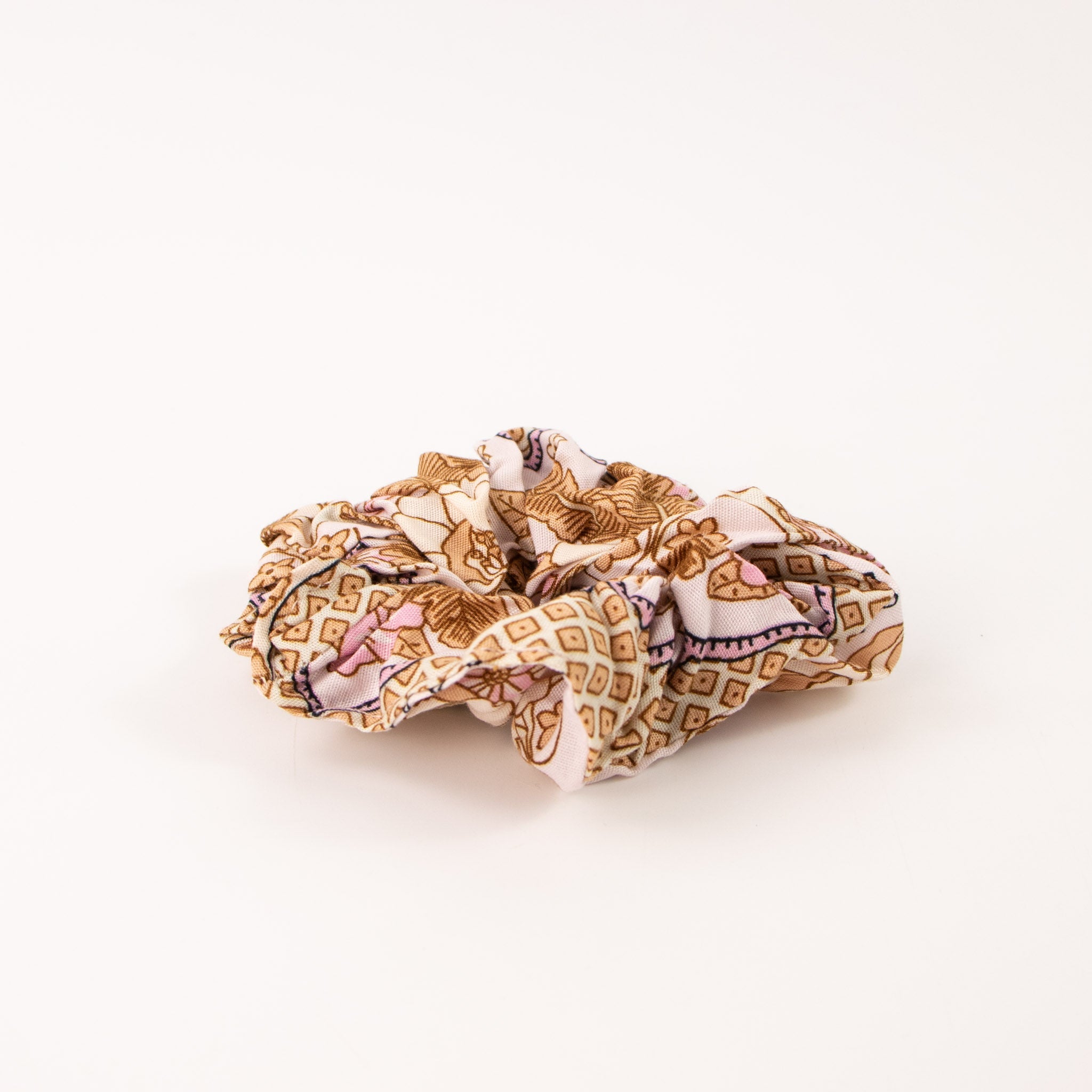 Handmade Fabric Off-Cut Scrunchies - Small Pineapple Island