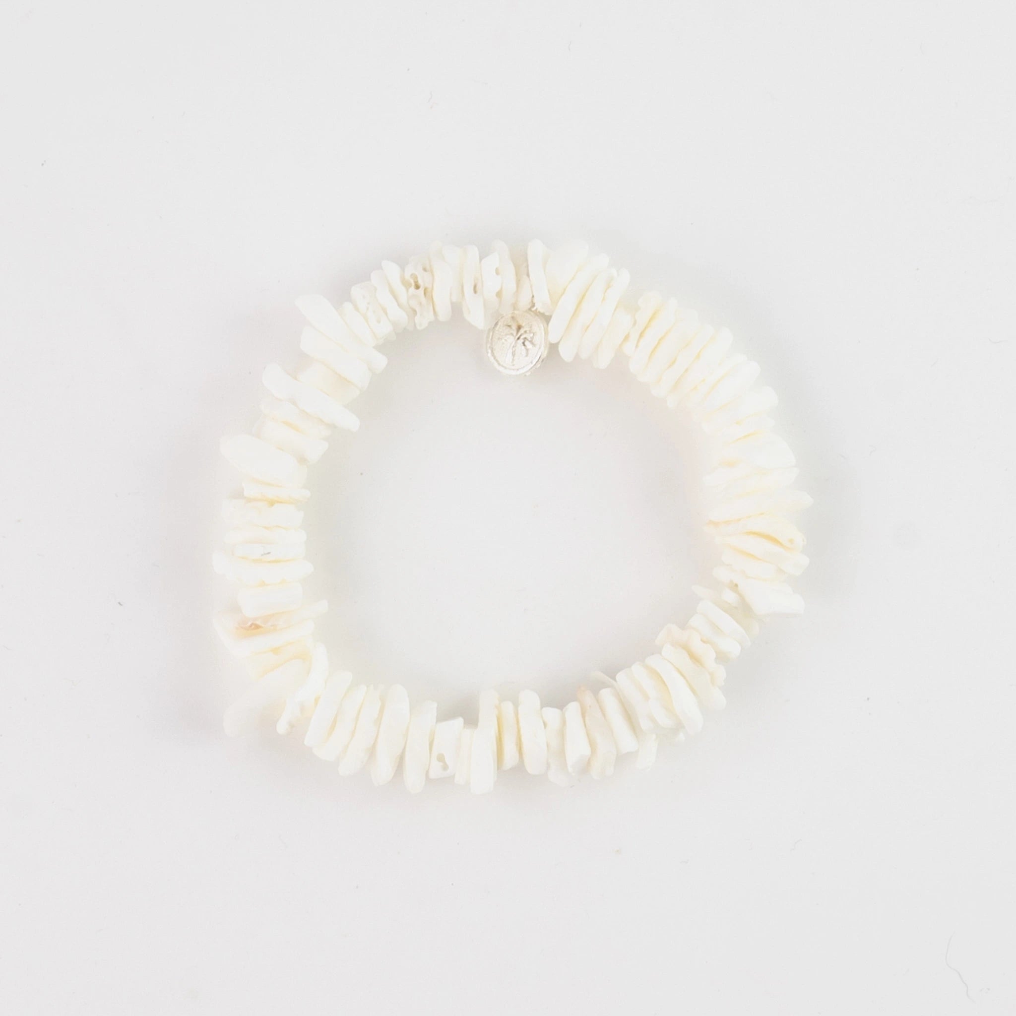 The Gili Puka Shell Bracelet - White - Pineapple Island
