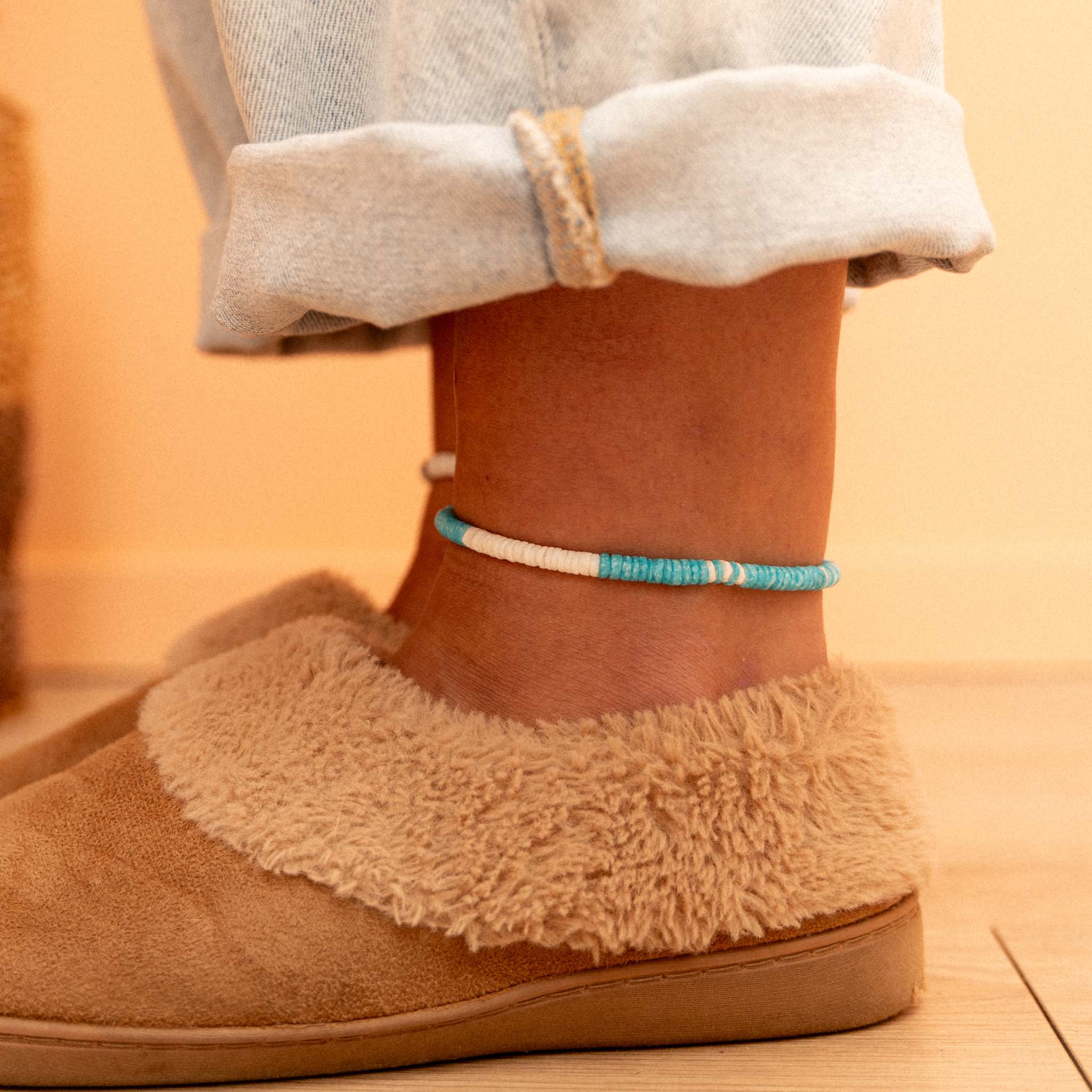 Gili Meno Puka Shell Anklet