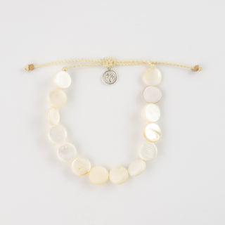Mother of Pearl Disc Bracelet - Pineapple Island