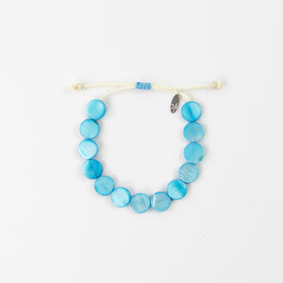 Mother of Pearl Disc Bracelet - Pineapple Island