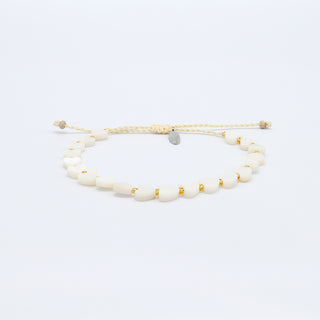 Mother of Pearl Heart Bracelet - Pineapple Island