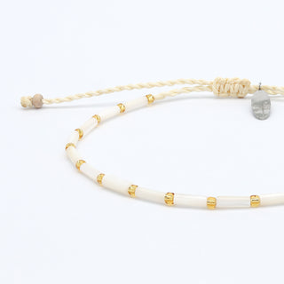 Cahaya Mother of Pearl Beaded Bracelet - Pineapple Island
