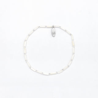 Cahaya Mother of Pearl Beaded Elastic Bracelet