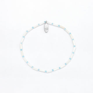 Cahaya Mother of Pearl Beaded Elastic Bracelet