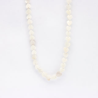 Mother of Pearl Heart Necklace